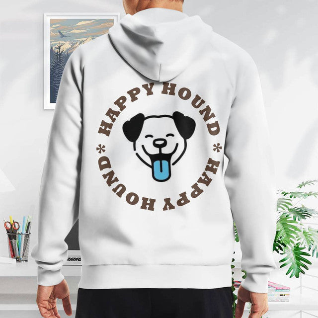 Happy Hound Circle Text Sweatshirt