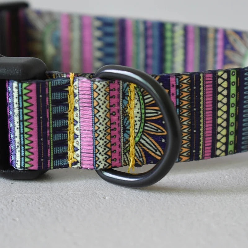 Boho K9 ID Collar